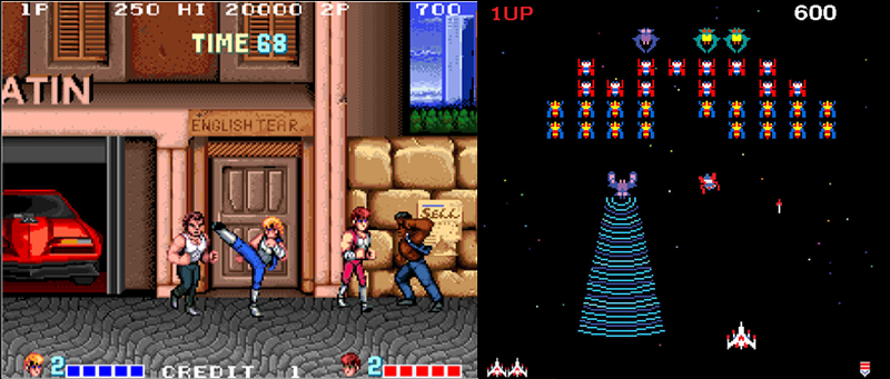 Double Dragon Galaga