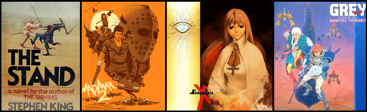 Mundo Postapocaliptico Grey Xenogear The Stand Apocalipsis Mad Max