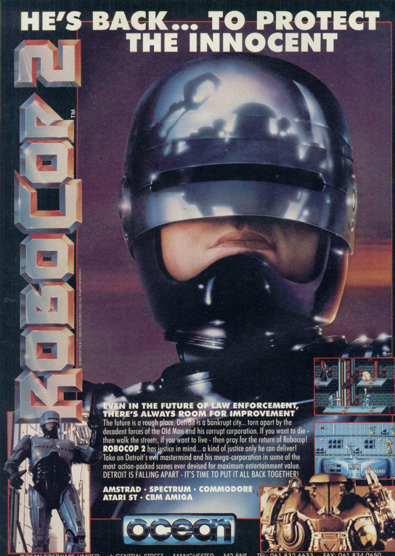 Crónicas Prehistóricas: Score 3020 y Robocop&nbsp;2